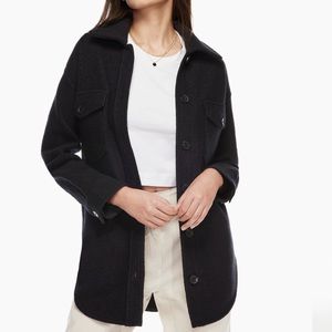 Aritzia Wilfred Free The Ganna™ Shirt Jacket - Black